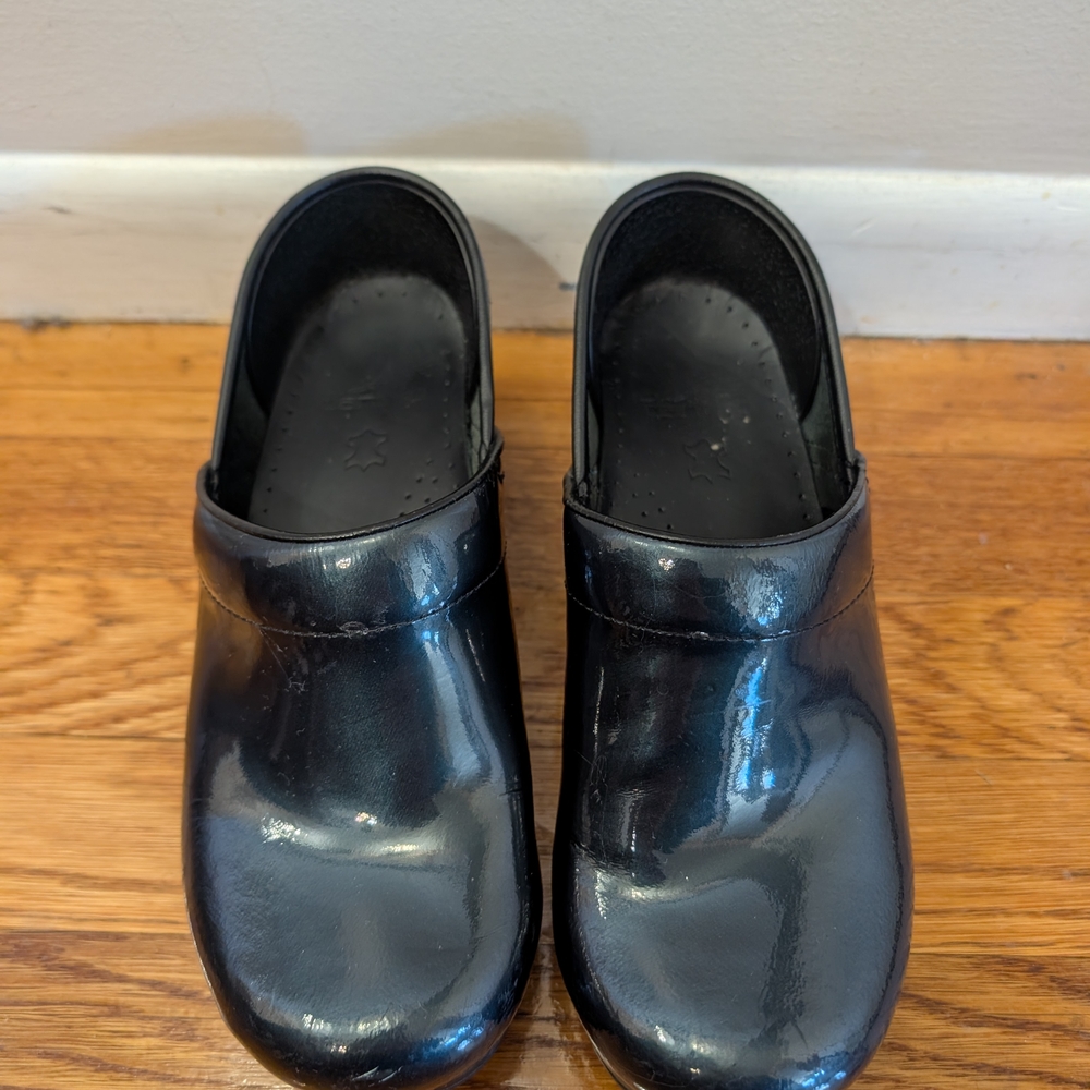 Black Slip-On Clogs